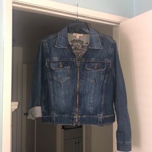 Vintage CABI Denim reversible jacket